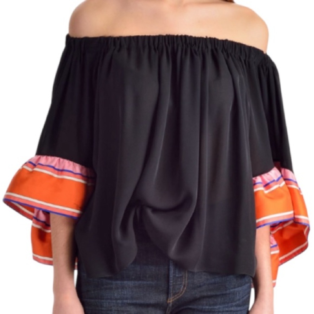 Soft Surroundings Women’s Off the Shoulder Top Size M